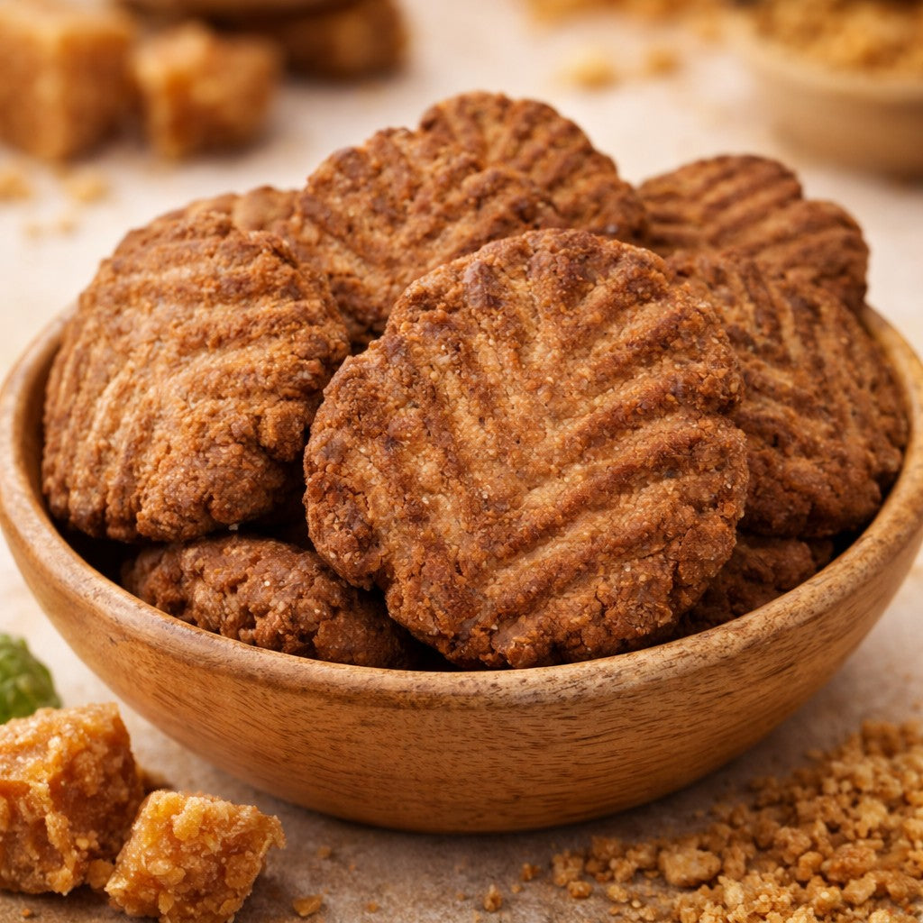 Purvanchal Desi Ghee Gud Thekua